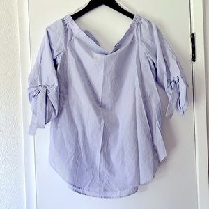 🤍✨ Aritzia BABATON off shoulder Blouse